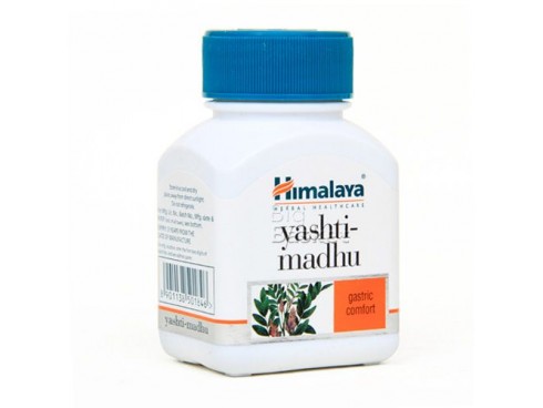 Himalaya Yashtimadhu - Gastric Comfort (250mg), 60 pcs Bottle