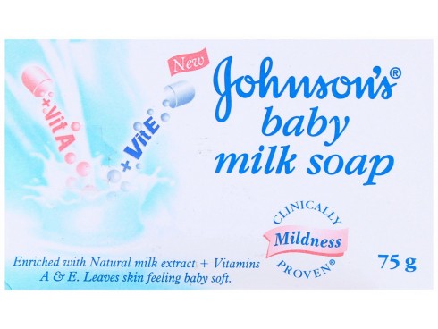 JOHNSON'S BABY MILK SOAP 75GM