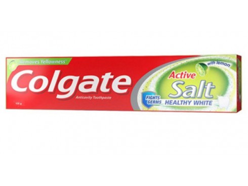 COLGATE ACTIVE SALT WITH LEMON TOOTH PASTE 100GM