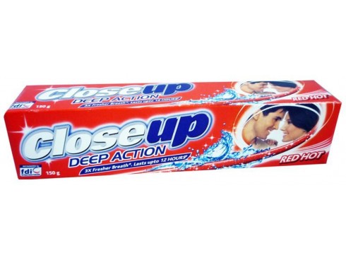 CLOSE UP DEEP ACTION RED HOT TOOTH PASTE 150GM