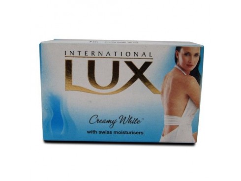 LUX INTERNATIONAL WHITE SOAP 125GM