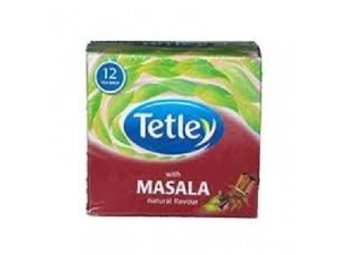 TETLEY LEAF 12S HARD TEA BAGS MASALA