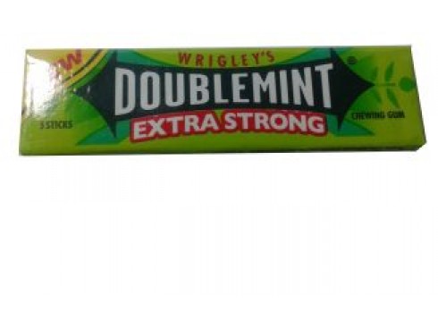 WRIGLEY DOUBLE MINT XTRA STRONG BUBBLE GUM 13GM