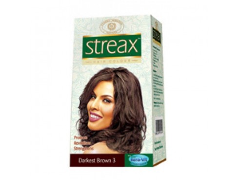 STREAX HAIR COLOUR 3 DARKEST BROWN