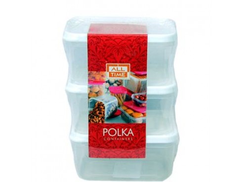 ALL TIME POLKA CONTAINER NO.22 (3PCS SET)