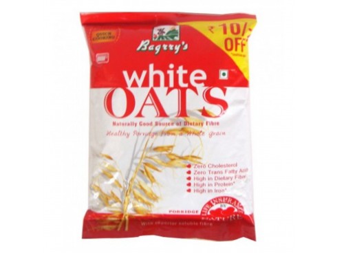 BAGGRYS WHITE OATS 500GM POUCH