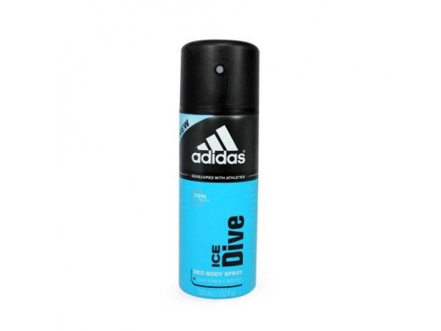 ADIDAS IDEAL FOR MEN'S ICE DIVE DEO BODY SPRAY 150ML