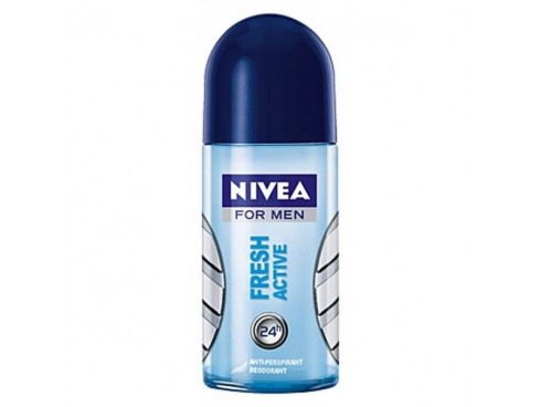 NIVEA  FOR MEN FRESH ACTIVE ROLL ON DEO 50ML