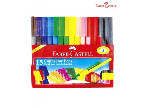 FABER CASTELL CONNECTOR PENS SET OF 15