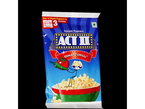 ACT II INSTANT POPCORN TOMATOCHILLY 59GM