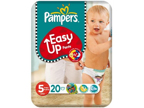 PAMPERS EASY UPS LARGE 20'S