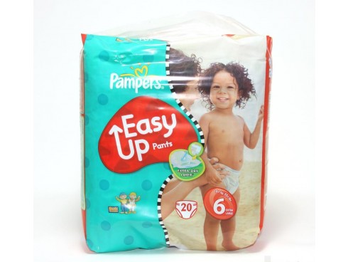 PAMPERS EASY UPS XTRA LARGE 20'S