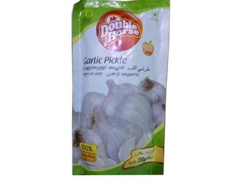DOUBLE HORSE GARLIC PICKLE 200GM