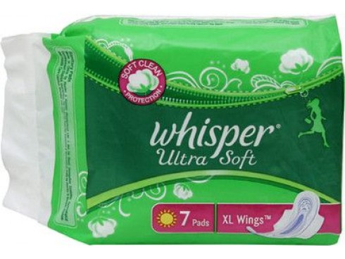 WHISPER ULTRA SOFT XL WINGS 7'S PADS