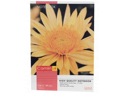 CAMLIN NOTE BOOK SINGLE LINE SOFT COVER 144 PAGES (297X210 MM)