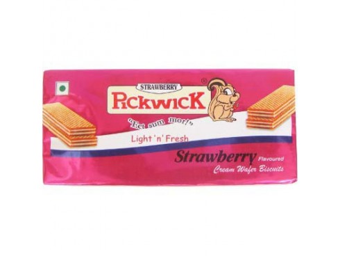 PICKWICK WAFER O BISCUIT STRAWBERRY 25GM