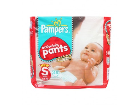 PAMPERS PANTS SMALL 46'S