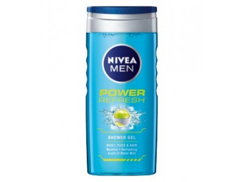 NIVEA FOR MEN SHOWER GEL POWER REFRESH 250ML
