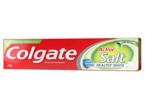 COLGATE ACTIVE SALT HEALTHY WHITE TOOTH PASTE 200GM