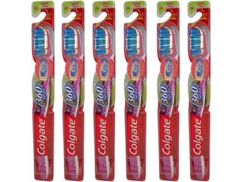 COLGATE 360 VISIBLE WHITE TOOTH BRUSH SINGLE PACK