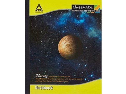 ITC CLASSMATE DOUBLE LINE NOTE BOOK HARD BIND SCHOOL SIZE 92 PAGES