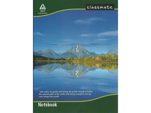 ITC CLASSMATE SQUARE 1" NOTE BOOK SOFT BIND CROWN SIZE 120 PAGES