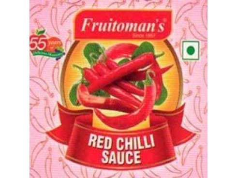 FRUITOMANS RED CHILLY SAUCE 200GM