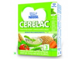 Nestle Cerelac - Wheat Mixed Vegetable (Stage 3), 300 gm Carton