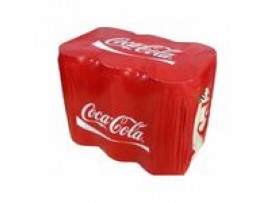Coca Cola Soft Drink, 1 pc Can ( Pack of 6 )
