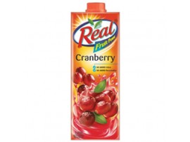 REAL CRANBERRY NECTAR 1L 