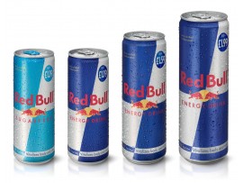 RED BULL BLUE AND SILVER 250ML X 4 CAN