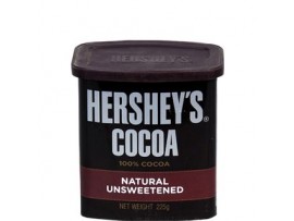 HERSHEY'S COCOA NATURAL UNSWEETENED 225GM