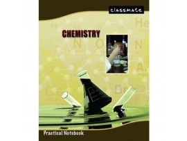 ITC CLASSMATE PRACTICAL NOTE BOOK HARD BIND- CHEMISTRY 180 PAGES
