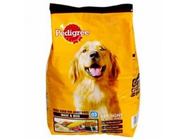 Pedigree Meat & Rice Food For Adult Dogs