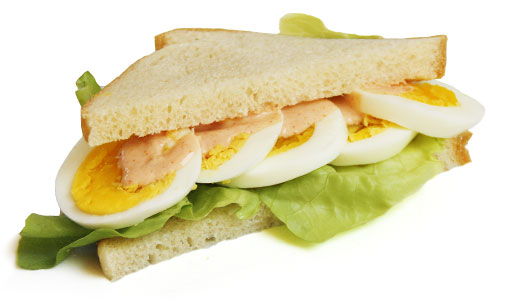 Boiled Egg Sandwich Recipe